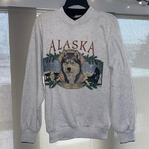 Alaska Last Frontier Crewneck